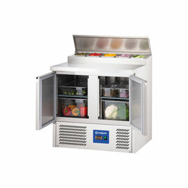 Starline preparation table, 2 doors, 5x GN 1/6 product photo  S