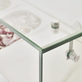 Starline pizza cooling attachment with glass cover, 5x GN1/4 product photo  S