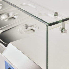 Starline pizza cooling attachment with glass cover, 6x GN 1/3 product photo  S