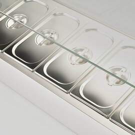 STARLINE refrigerated display case, 6x GN 1/3, 1500x395x440 mm (WxDxH) product photo  S