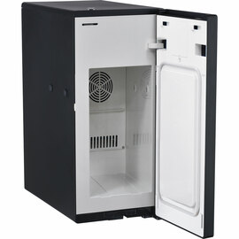 Milk refrigerator, black, with temperature display, 240x470x472 mm (WxDxH), 0.065 kW product photo  S