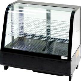 Countertop refrigerated display case cold counter SES6, 100 liters, black product photo