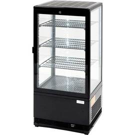 PAN4L refrigerated display case with circulating air cooling, 78 liters, LED product photo