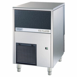 BREMA ice flake maker, air-cooled, 113 kg/24 h, dimensions 500 x 660 x 800 mm (W x D x H) product photo