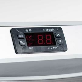 Stainless steel storage refrigerator VT66E with static cooling, 265 liters product photo  S