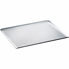 4-edge baking tray made of aluminum, perforated, 430x340 mm product photo