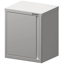 Wall cabinet with hinged door, 400x400x600 mm, welded product photo