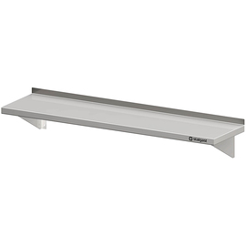 Wall shelf with brackets, 1000x400x170 mm, welded product photo