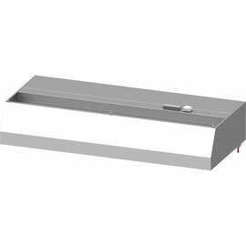 Wall hood "Basic Line", trapezoidal shape 2600 mm x 1100 mm with flame protection filter type B product photo