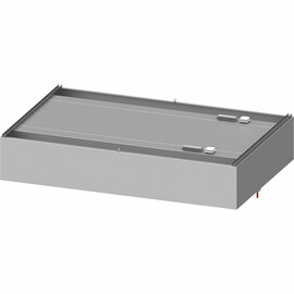 Ceiling hood "Basic Line", box shape 2600 mm x 1500 mm with flame protection filter type B product photo