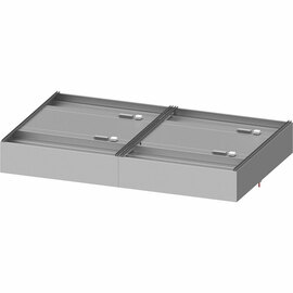 Ceiling hood "Basic Line", box shape 3300 mm x 2200 mm with flame protection filter type B product photo