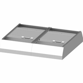 Ceiling hood "Basic Line", trapezoidal shape 2900 mm x 2200 mm with flame protection filter type B product photo