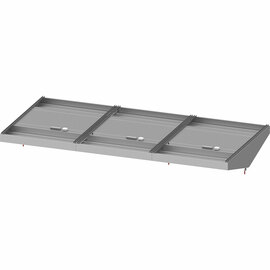 Ceiling hood "Basic Line", inclined shape 4200 mm x 2400 mm with flame protection filter type B product photo