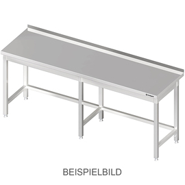 Work table without base, 2000x700x850 mm, with bracing, without upstand, welded product photo