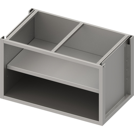 Base cabinet box version 2.0 open, with intermediate shelf, base construction 400x640x660 mm product photo