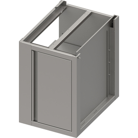 Corner base cabinet box version 2.0 with hinged door, part 2/2 640 mm installation depth, base construction 460x640x660 mm product photo