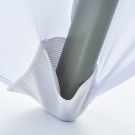 Stretch cover for bar tables of approx. D. 80 mm, white product photo  S