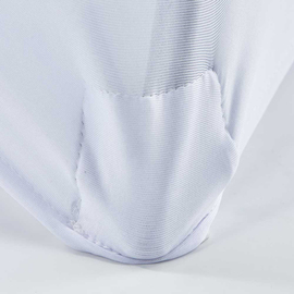 Stretch cover for bar tables of approx. D. 80 mm, white product photo  S