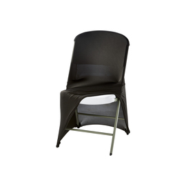 Stretch cover for buffet folding chair with approx. 465 x 530 x 900 mm (W x D x H), black product photo  S