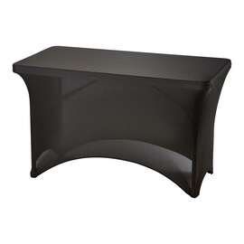 Stretch cover for buffet tables of approx. 1220x610x740 mm, black product photo