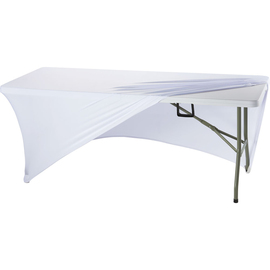 Stretch cover for buffet tables of approx. 1840x750x740 mm, white product photo  S