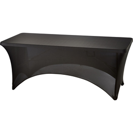 Stretch cover for buffet tables of approx. 1840x750x740 mm, black product photo