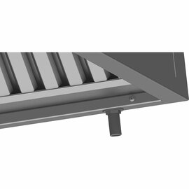 Wall hood with collar 1010x1000x400 mm, box shape for self-assembly product photo  S