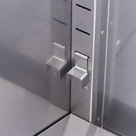 Closed base with hinged door, W. 400 mm, Series 700 ND product photo  S