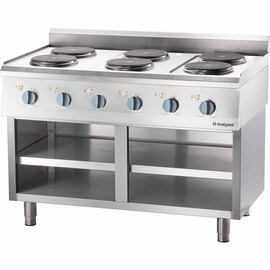 Electric hob as a tabletop unit with 6 hotplates, Series 700 ND product photo  S