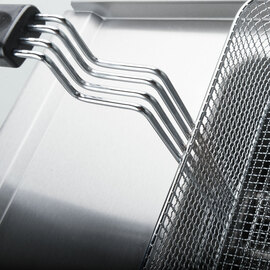 Gas deep fryer as a freestanding unit Series 700 ND - Single deep fryer 17 liters, 15 kW, 400x700x850 mm product photo  S