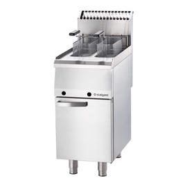 Gas deep fryer as a freestanding unit Series 700 ND - Double deep fryer 2x 7 liters, 12 kW, 400x700x850 mm product photo  S
