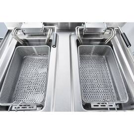 Electric deep fryer as a tabletop unit Series 700 ND - Double deep fryer, 800 x 700 x 250 mm (WxDxH) product photo  S