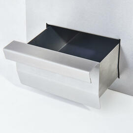 Gas griddle, chrome-plated as a tabletop unit, Series 700 ND - grooved 400x700x250 mm (WxDxH) product photo  S