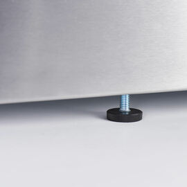 Gas griddle, chrome-plated as a tabletop unit, Series 700 ND - grooved 400x700x250 mm (WxDxH) product photo  S