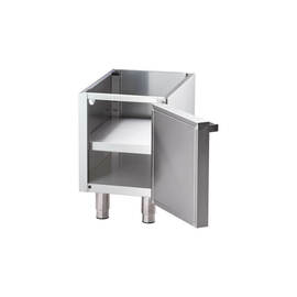 Gas griddle, chrome-plated as a tabletop unit, Series 700 ND - grooved 400x700x250 mm (WxDxH) product photo  S