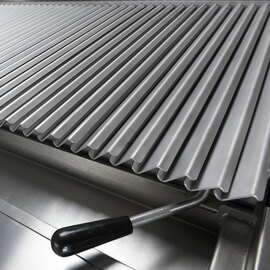 S-shaped grill grate for fish and seafood, suitable for lava stone grill 700 ND, 800 mm wide product photo