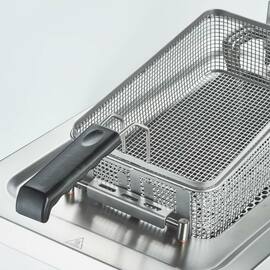 Electric deep fryer as a freestanding unit, open base, 400x700x850 mm, 10 L, 9 kW product photo  S