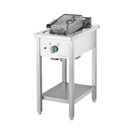 Electric deep fryer as a freestanding unit, open base, 400x700x850 mm, 10 L, 9 kW product photo  S