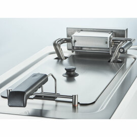 Electric deep fryer as a freestanding unit, open base, 400x700x850 mm, 10 L, 9 kW product photo  S