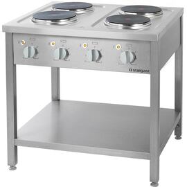Electric stove series 700ND - 4 plates of 2.6 kW each, 800 x 700 x 850 mm (W x D x H) product photo