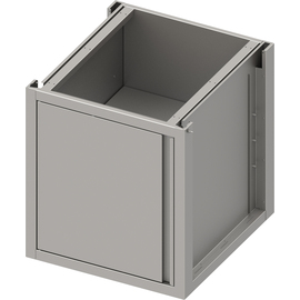 Base cabinet box version 2.0, for legs/base frame, with hinged door 400x540x660 mm product photo  S