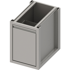 Base cabinet box version 2.0, for legs/base frame, with waste tipper 450x540x660 mm product photo  S