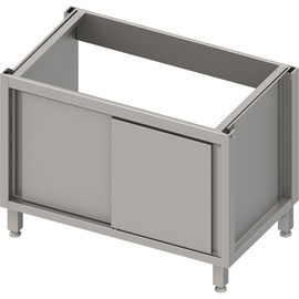 Sink base cabinet box version 2.0, for legs/base frame, with sliding doors 1600x540x660 mm product photo