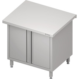 Neutral dispenser "Free Flow" with hinged doors 700x750x880 mm, stainless steel cover plate product photo