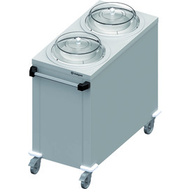 Double plate dispenser, mobile 1000x510x880 mm for food distribution systems product photo