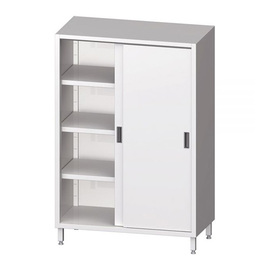 tall cabinet ECO HK 62 with 2 sliding doors | 1000 mm x 600 mm H 1800 mm | self-assembly product photo