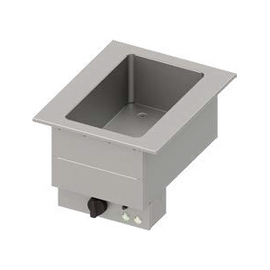 Bain-Marie basin "Drop-In" 1xGN 1/1 505x620x390 mm, stainless steel cover product photo