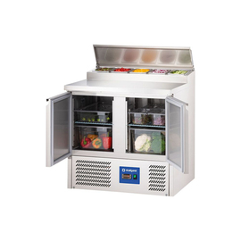 Starline preparation table, 2 doors, 5x GN 1/6 product photo