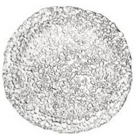 underplate GOCCE round Ø 320 mm glass product photo