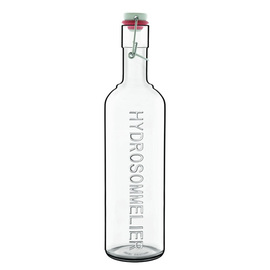 clip lock bottle 1000 ml OPTIMA Hydrosommelier glass H 319 mm product photo